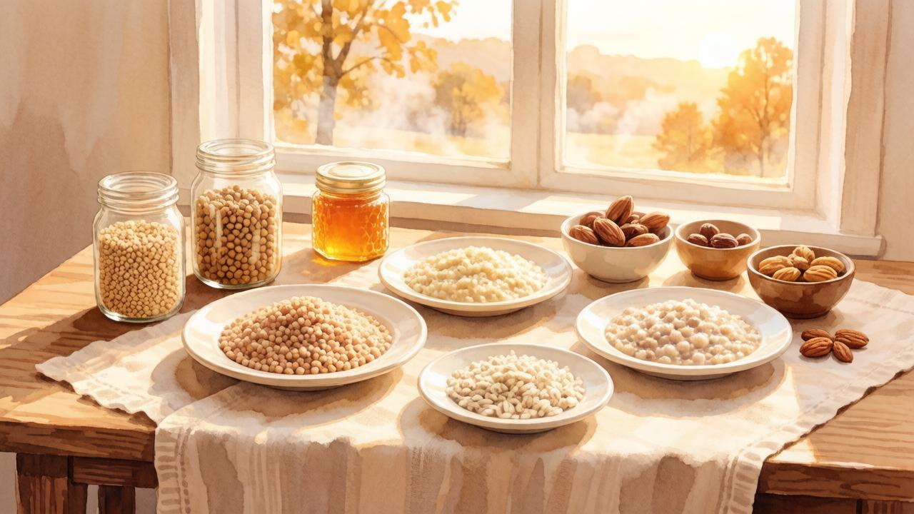 Неочищенные злаки — это кладезь сложных углеводов с длительным усвоением
